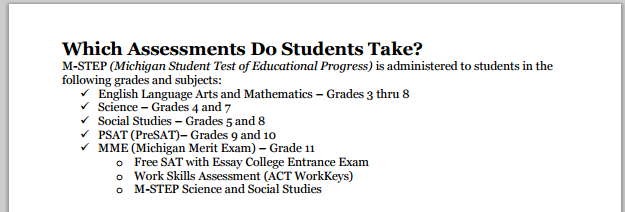 MSTEP 2016 Parent Letter 2